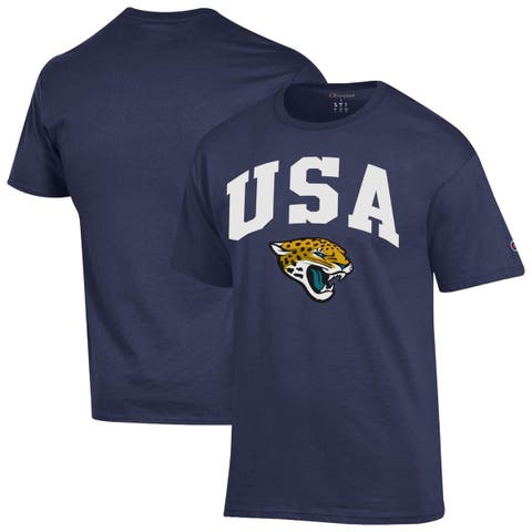 Men's Champion Navy Jacksonville Jaguars Americana T-Shirt