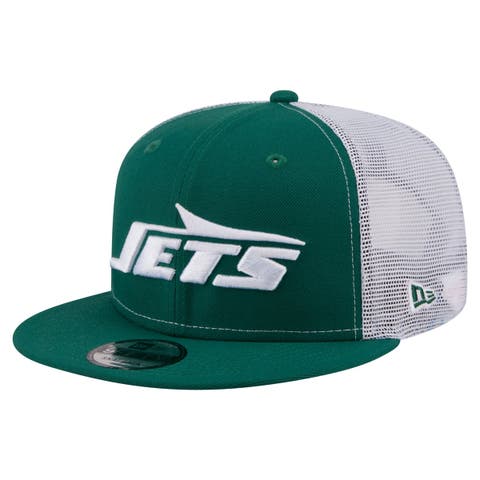 Men's New Era Green New York Jets Core Team 9FIFTY Trucker Snapback Hat