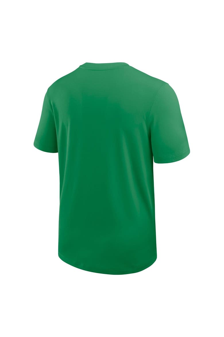 Men's Nike Green Oregon Ducks 2025 Sideline UV Performance Coach T-Shirt, Alternate, color, Green