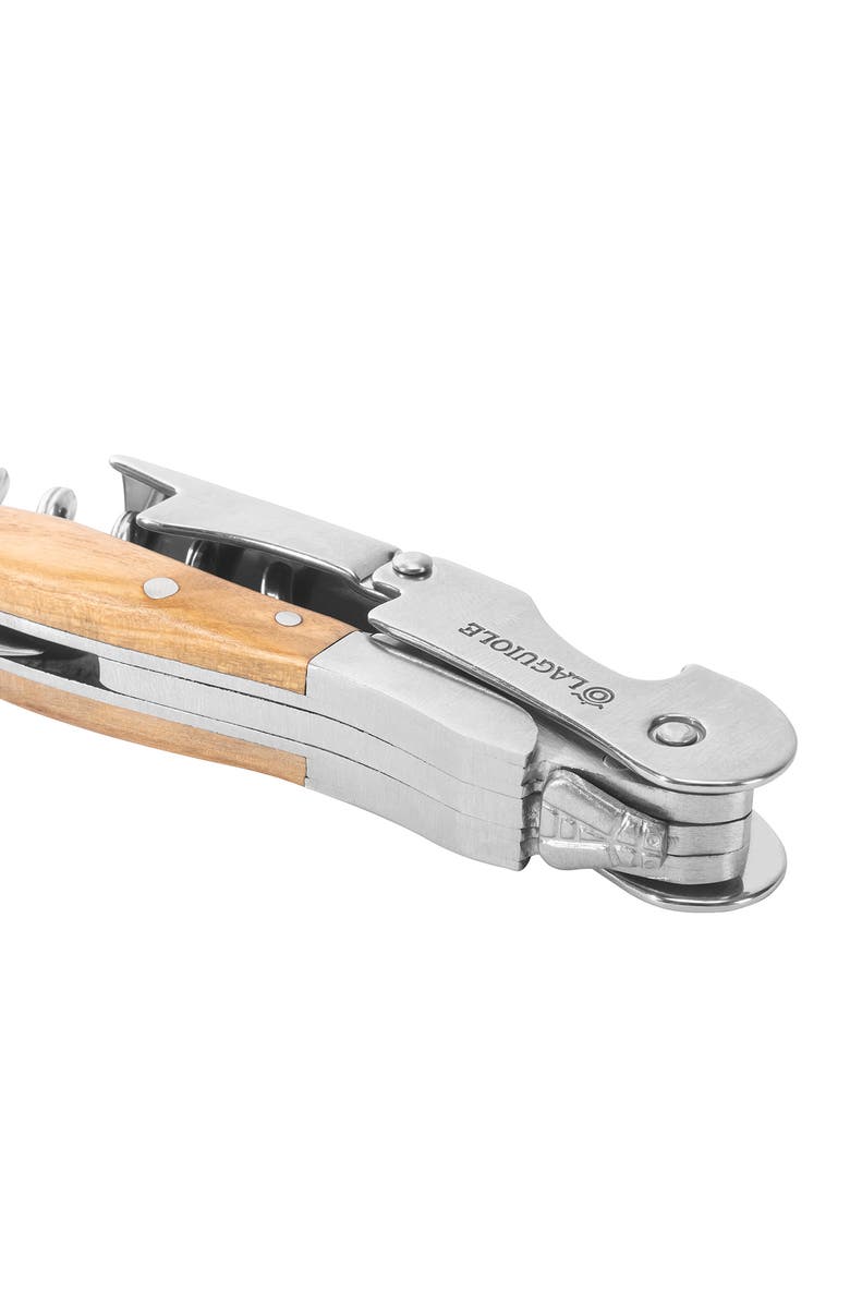 AU NAIN Olive Wood Corkscrew, Alternate, color, Wood