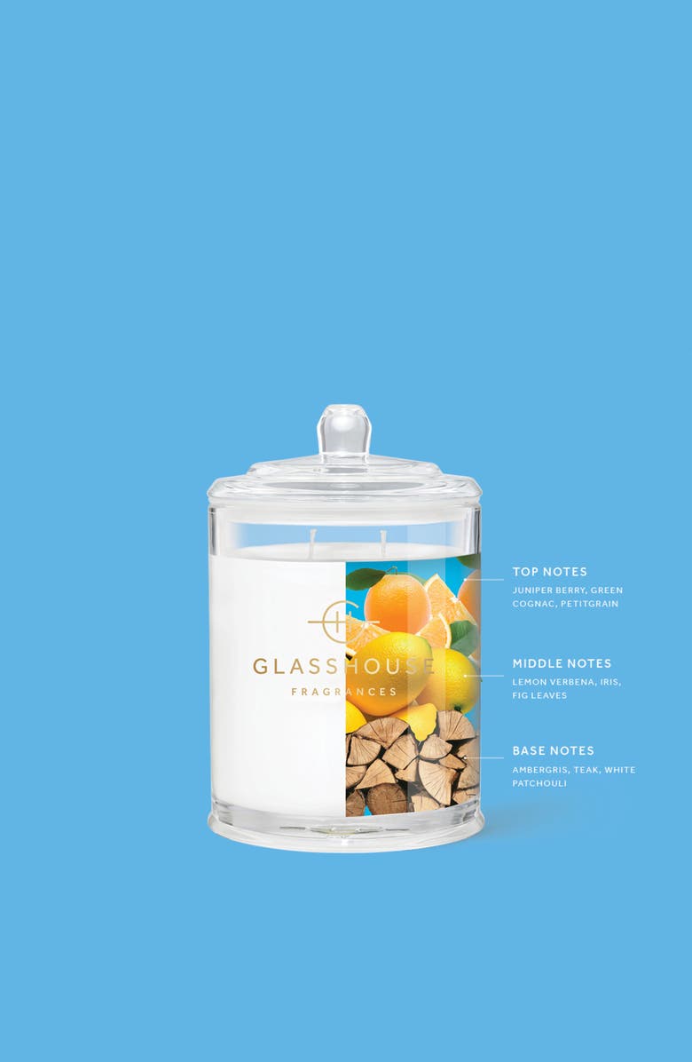 Glasshouse Fragrances The Hamptons Mini Scented Candle, Alternate, color, 