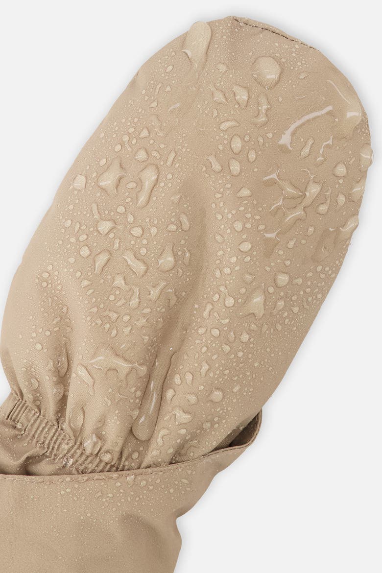 Lined Extended Cuff Connector String Mittens, Alternate, color, Taupe