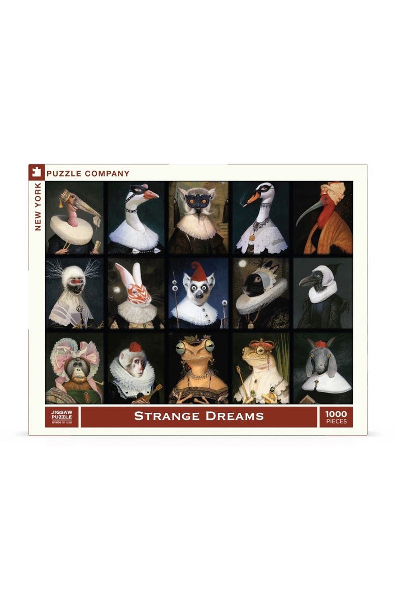 NEW YORK PUZZLE COMPANY Strange Dreams 1000 Piece Puzzle, Main, color, NO COLOR