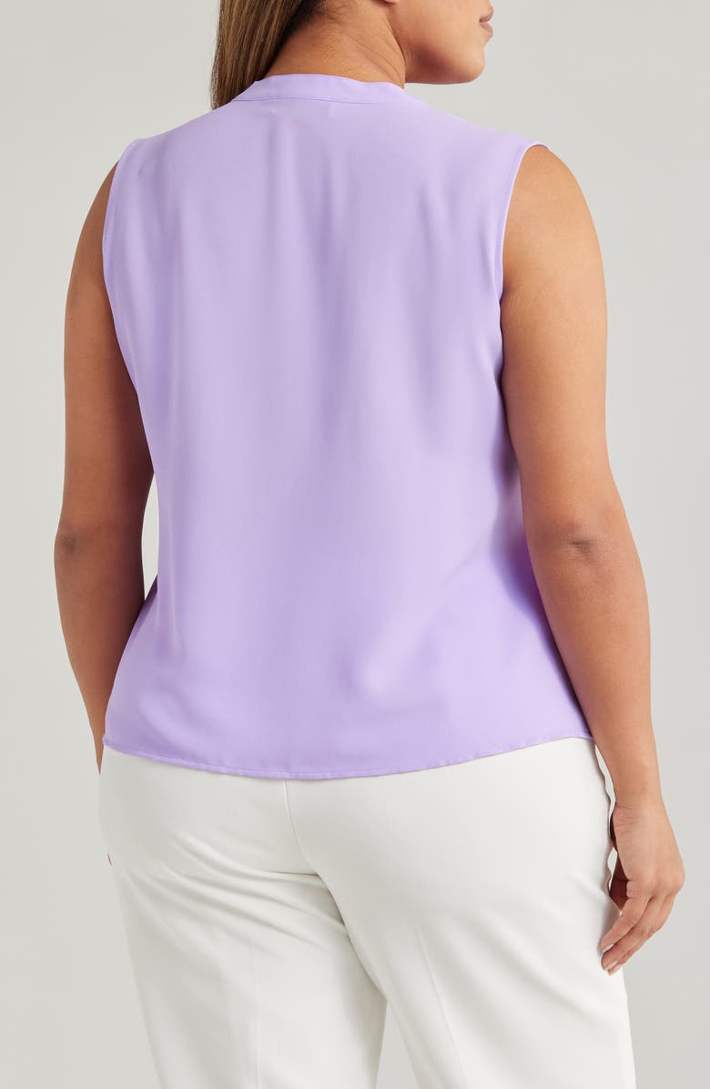 KASPER Sleeveless Ruffle Neck Top, Alternate, color,