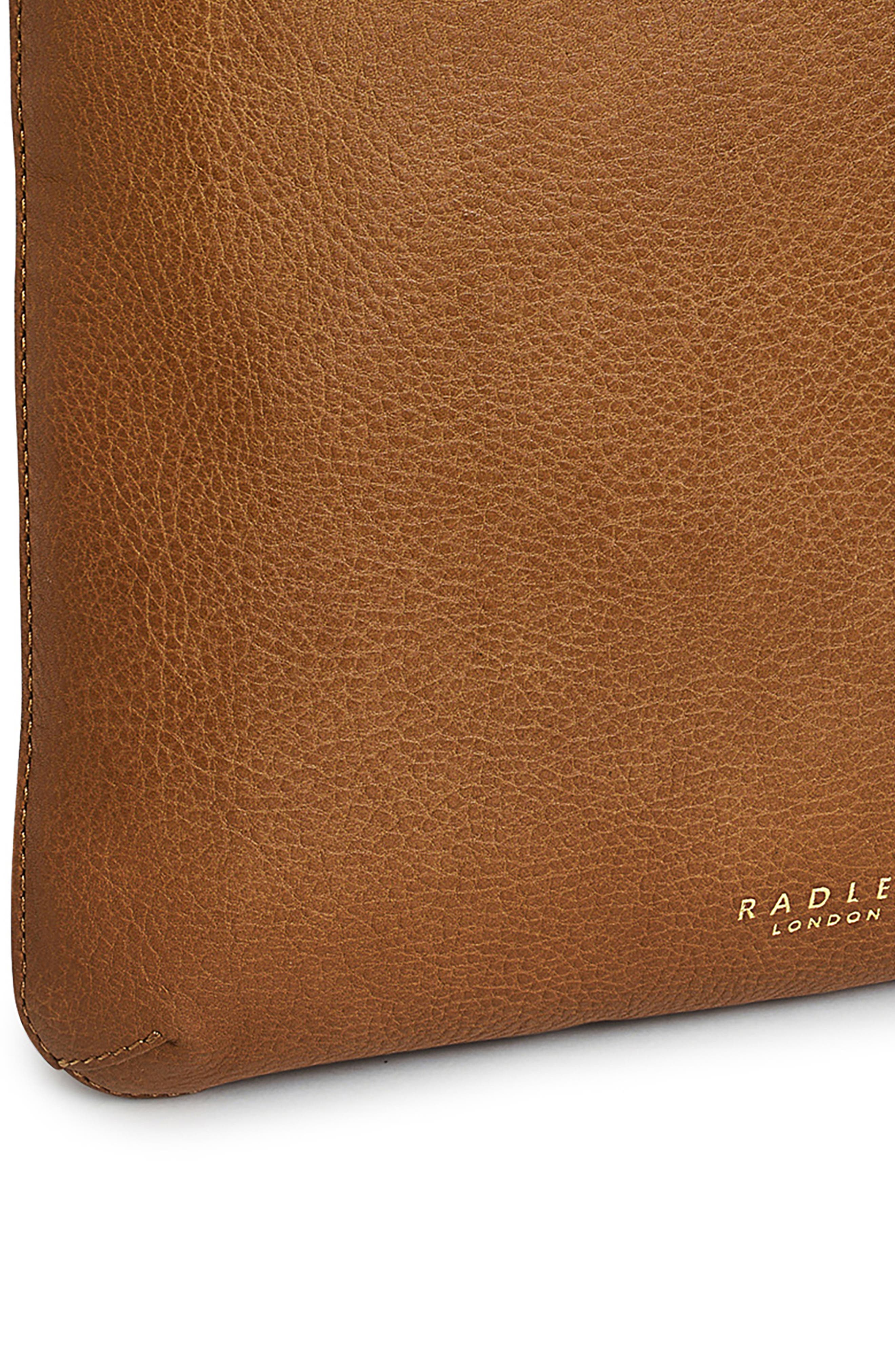 Radley Pockets Icon Leather Crossbody Bag, Alternate, color, 