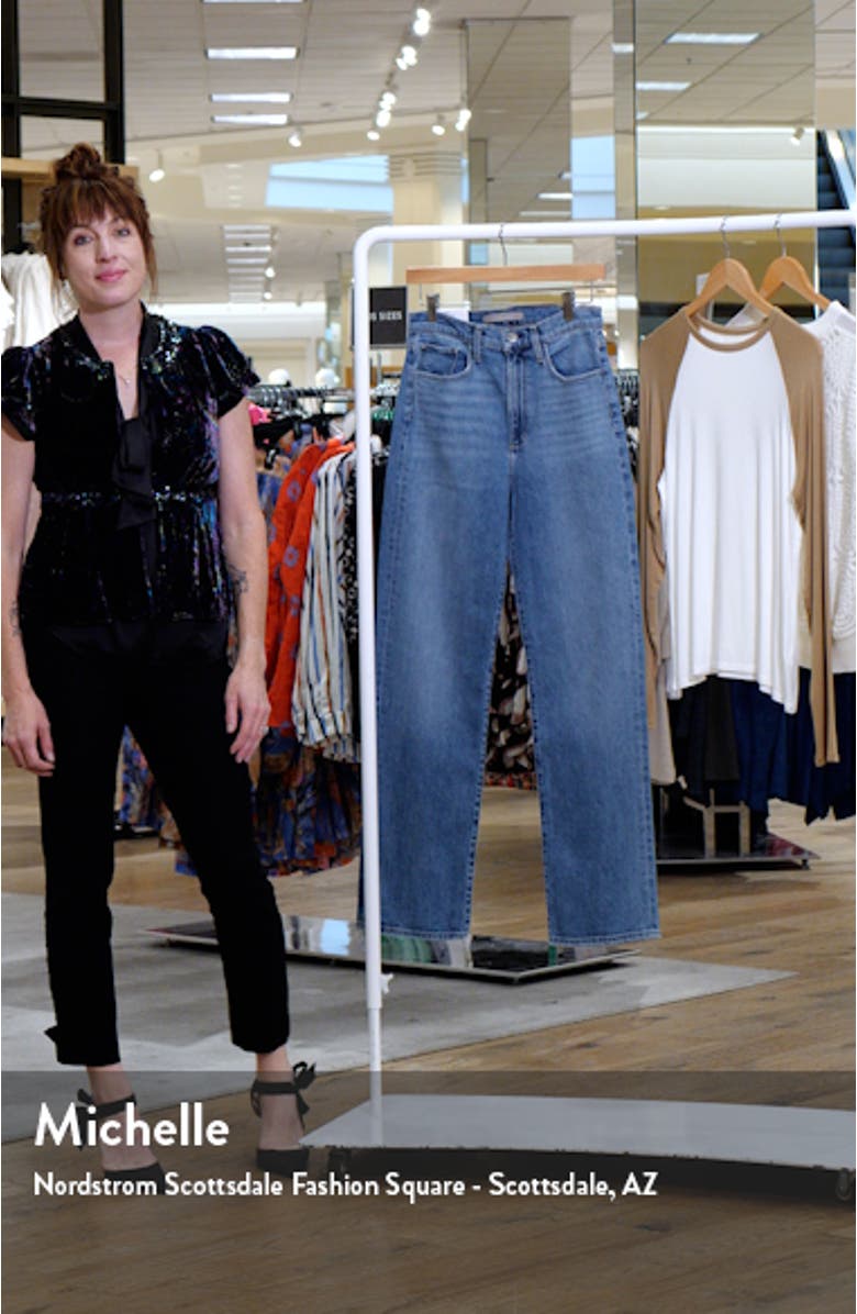 The Margot High Waist Straight Leg Jeans, sales video thumbnail