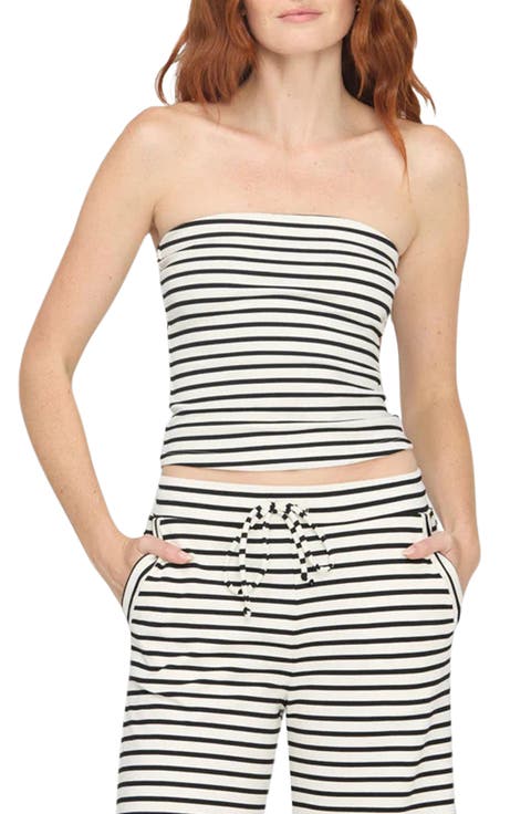 Thea Striped Tube Top