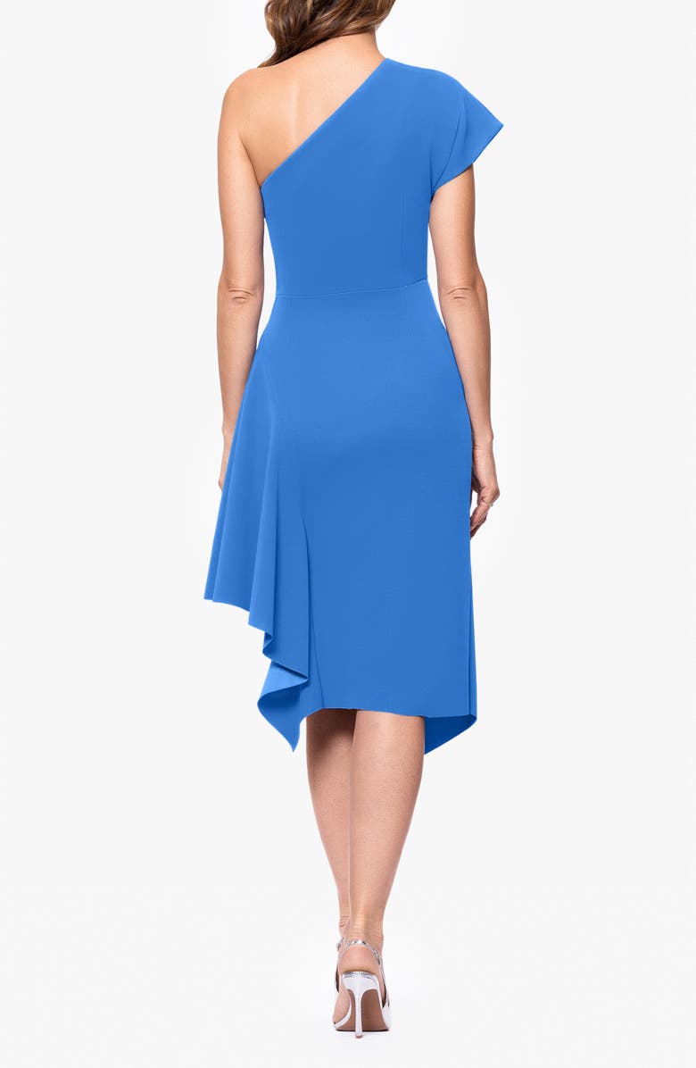 Betsy & Adam Scuba Crepe Cocktail Dress, Alternate, color,