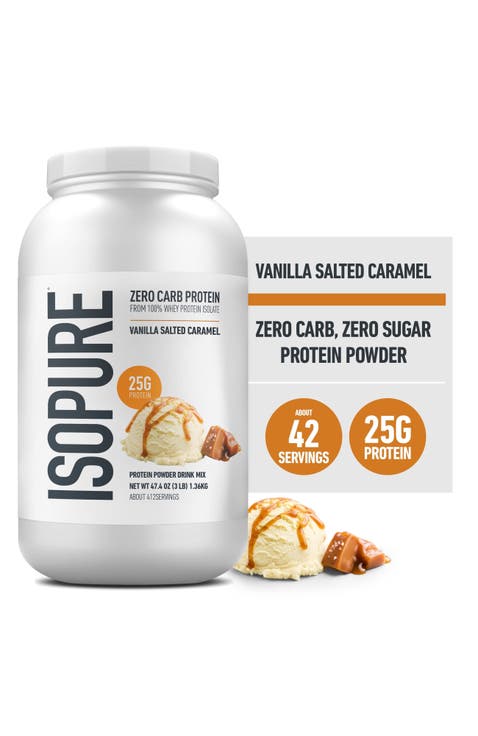 Zero Carb High Protein Powder Vanilla Salted Caramel