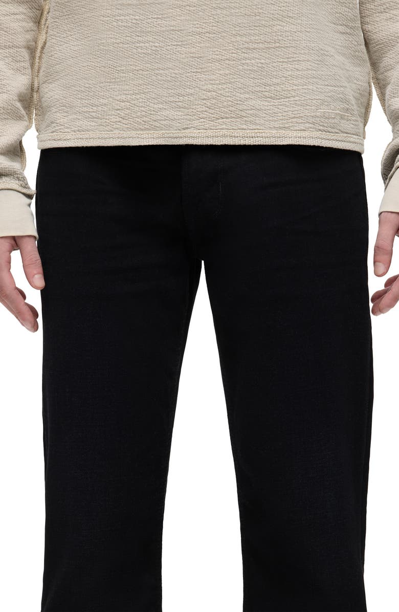 Hudson Jeans Byron Straight Leg Jeans, Alternate, color, Black Ridge