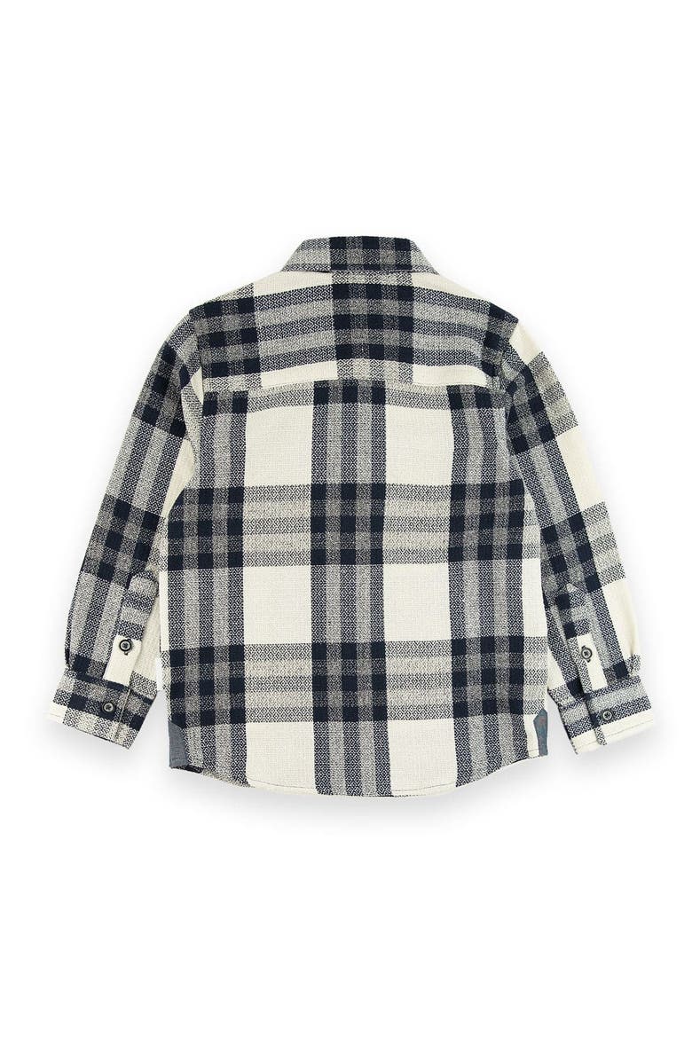 Sovereign Code Redwood Button Down Shirt, Alternate, color, Cream/ Dylan Plaid