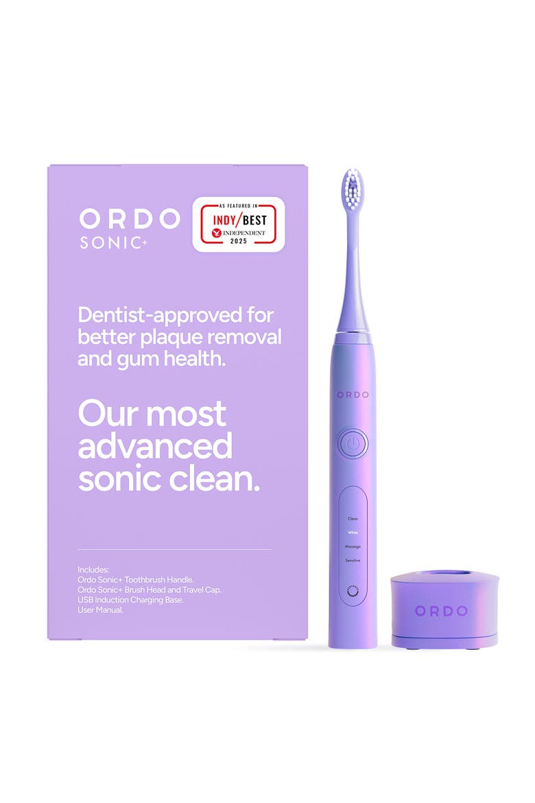 Sonic Plus Electric Toothbrush, Main, color, Pearl Violet