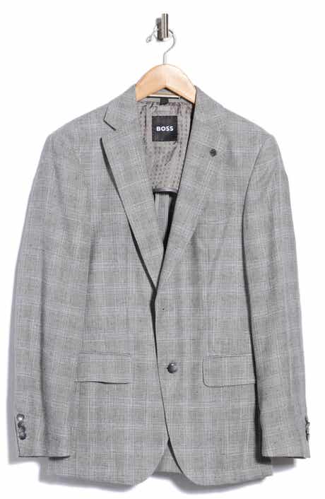 Hutson Plaid Wool Blend Sport Coat