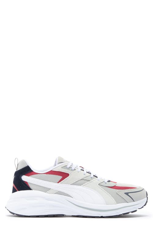 Puma Hypnotic Sneaker In Feather Gray- White