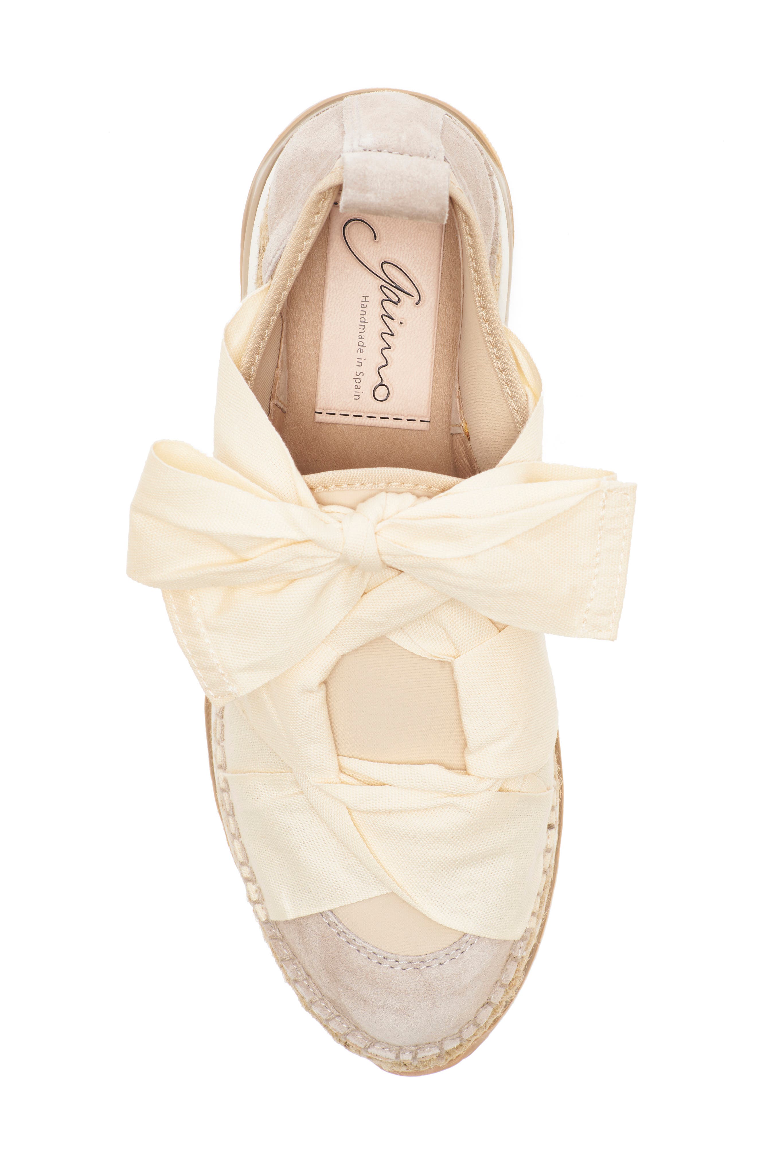 Free People Chapmin Espadrille Sneaker, Alternate, color, Ivory