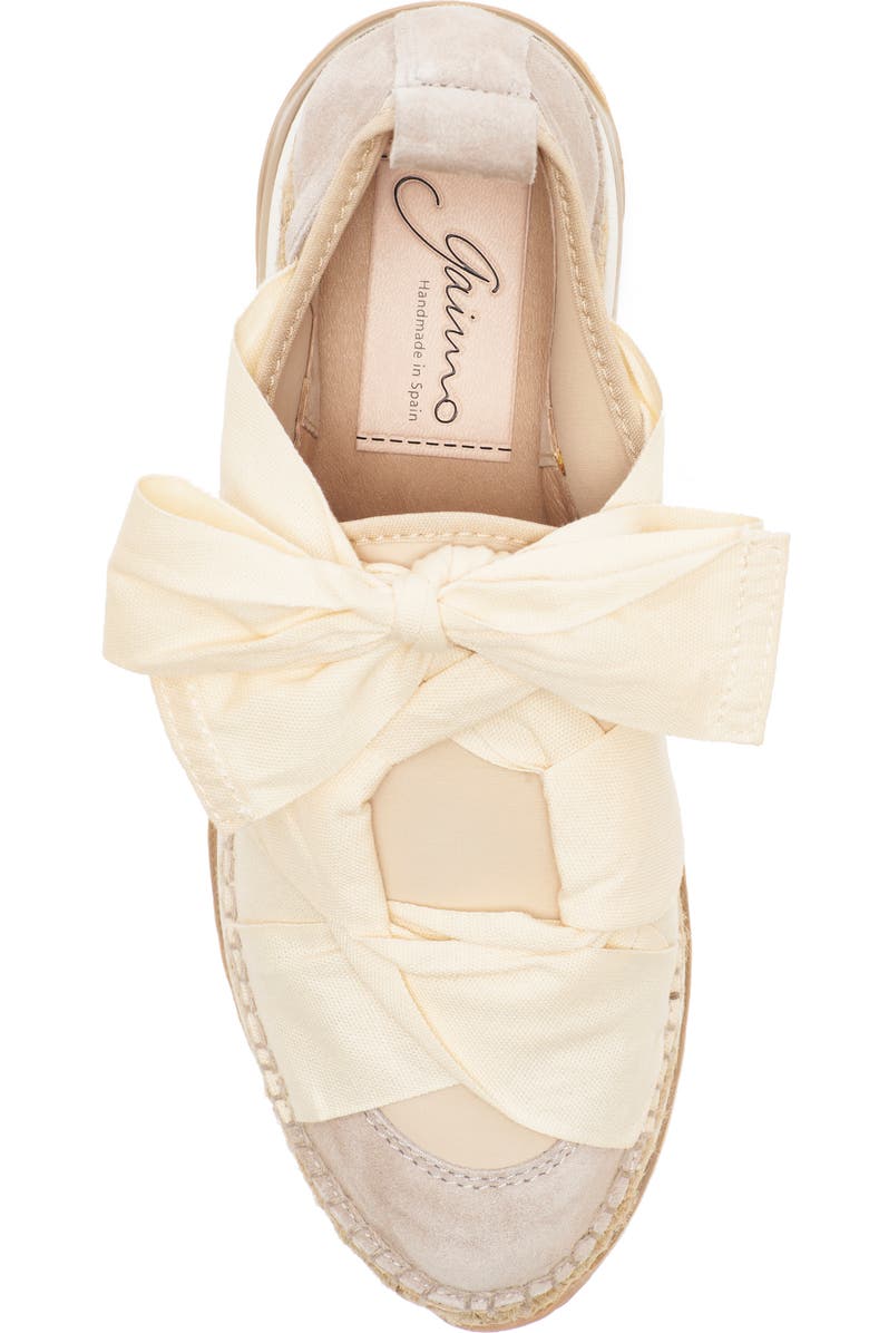 Free People Chapmin Espadrille Sneaker, Alternate, color, Ivory