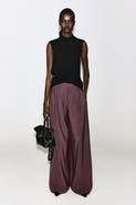 COS Pleated Modal Wide-leg Trousers