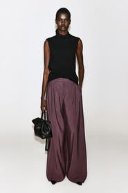 COS Pleated Modal Wide-leg Trousers