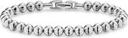 David Yurman Men's Spiritual Beads Metal Bead Bracelet, 4mm