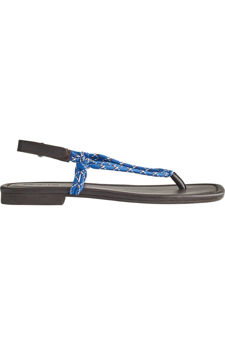 Madewell The Aliyah Paracord Thong Sandal, Main, color, Retro Blue