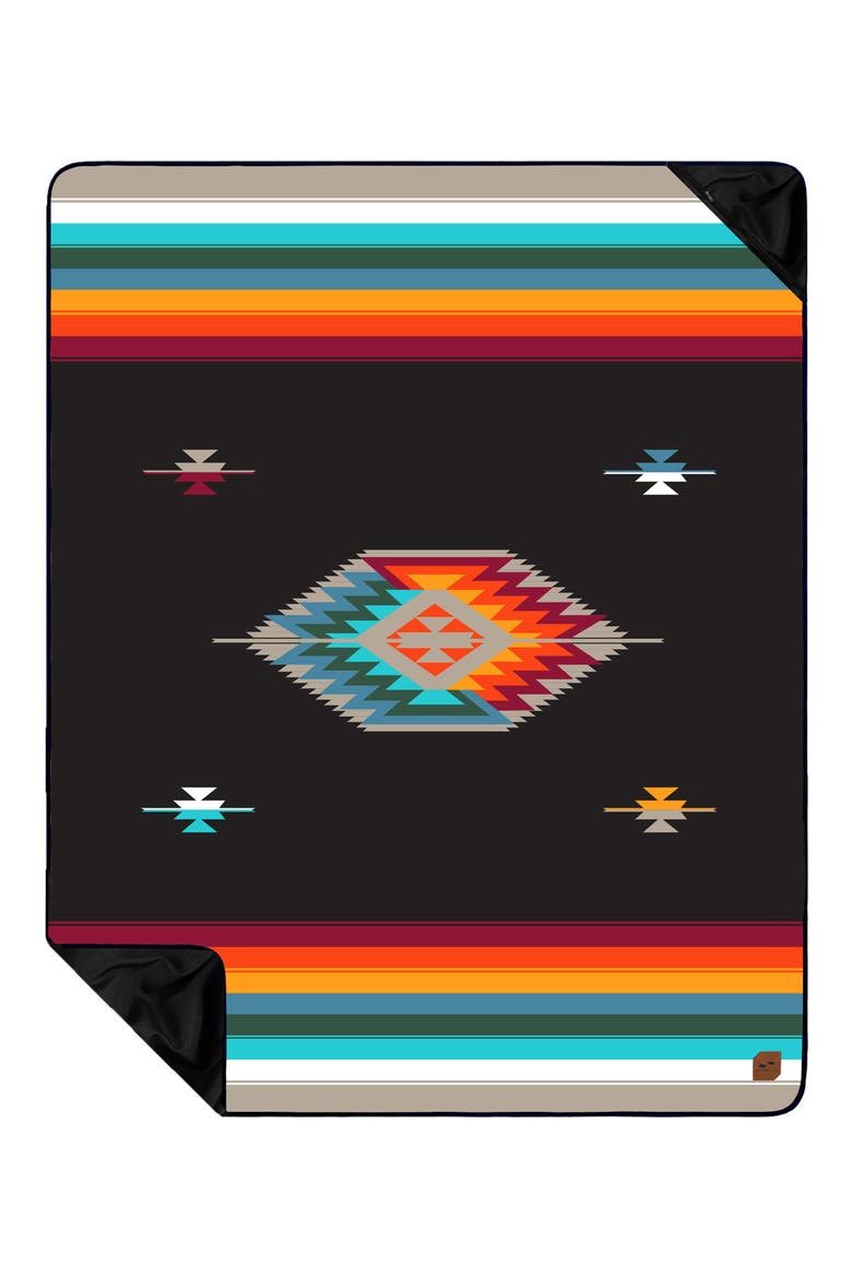 Valen Camp Blanket, Main, color, BLACK
