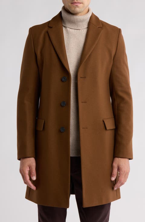 Migor Wool Blend Notched Collar Coat