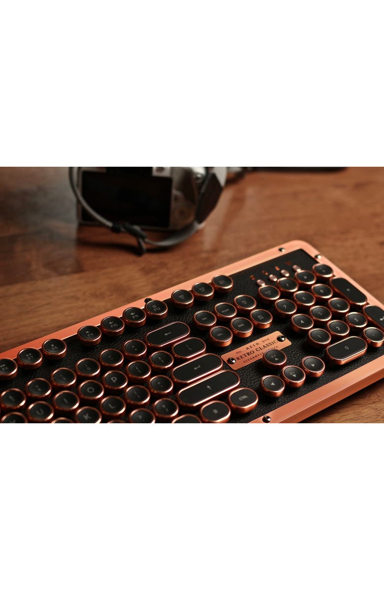 AZIO Retro Classic Bluetooth<sup>®</sup> Keyboard, Alternate, color,