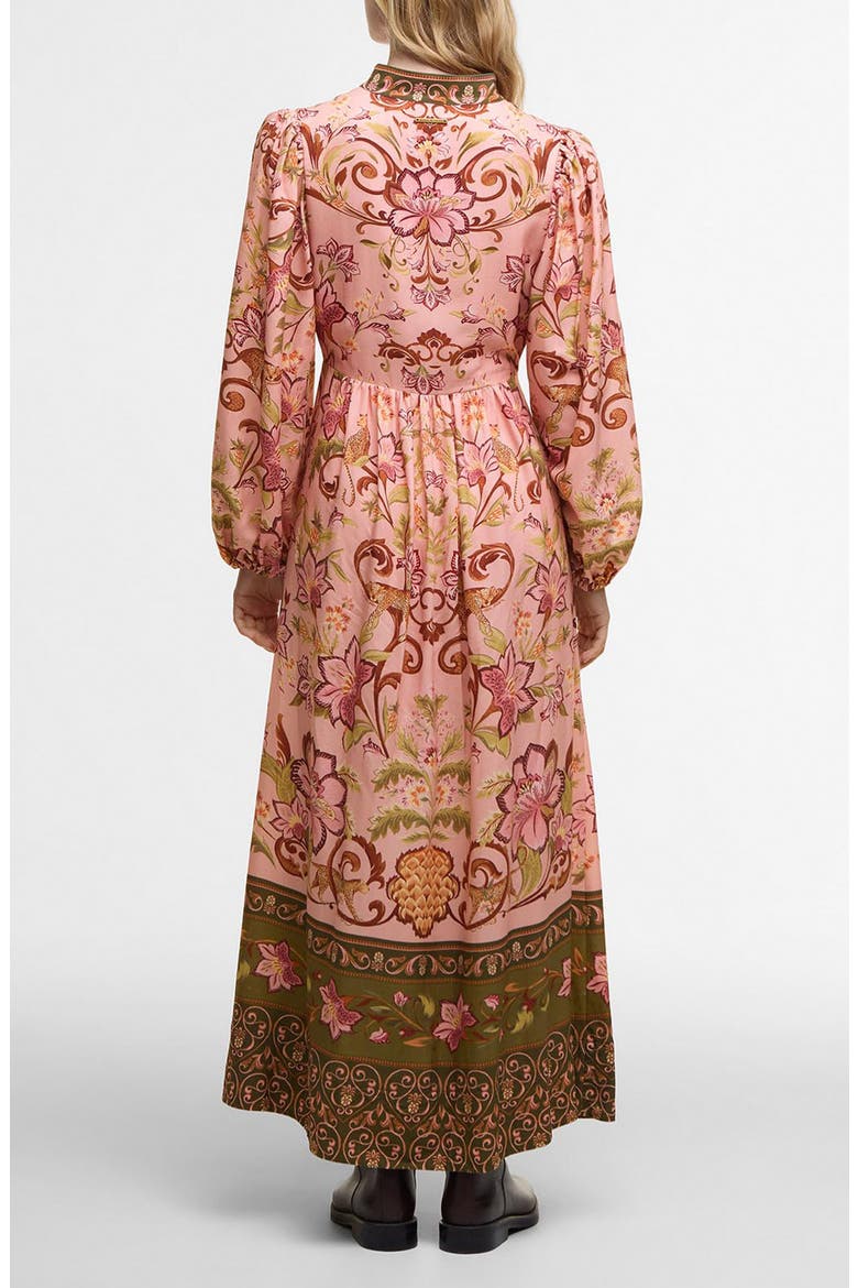 Alice Mixed Floral Long Sleeve Maxi Dress, Alternate, color, TROPICAL PRINT