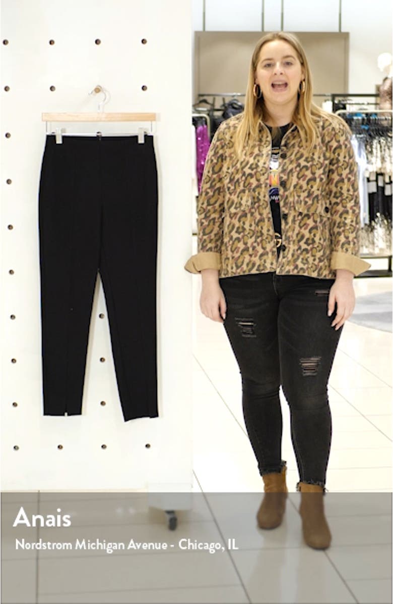 Notched Hem Ankle Pants, sales video thumbnail