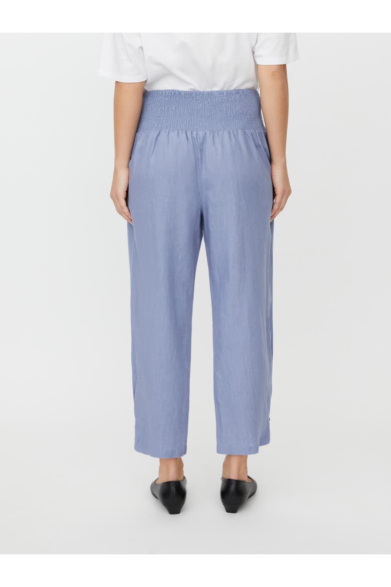 Mapenna Cropped Linen Trousers, Alternate, color, Stonewash