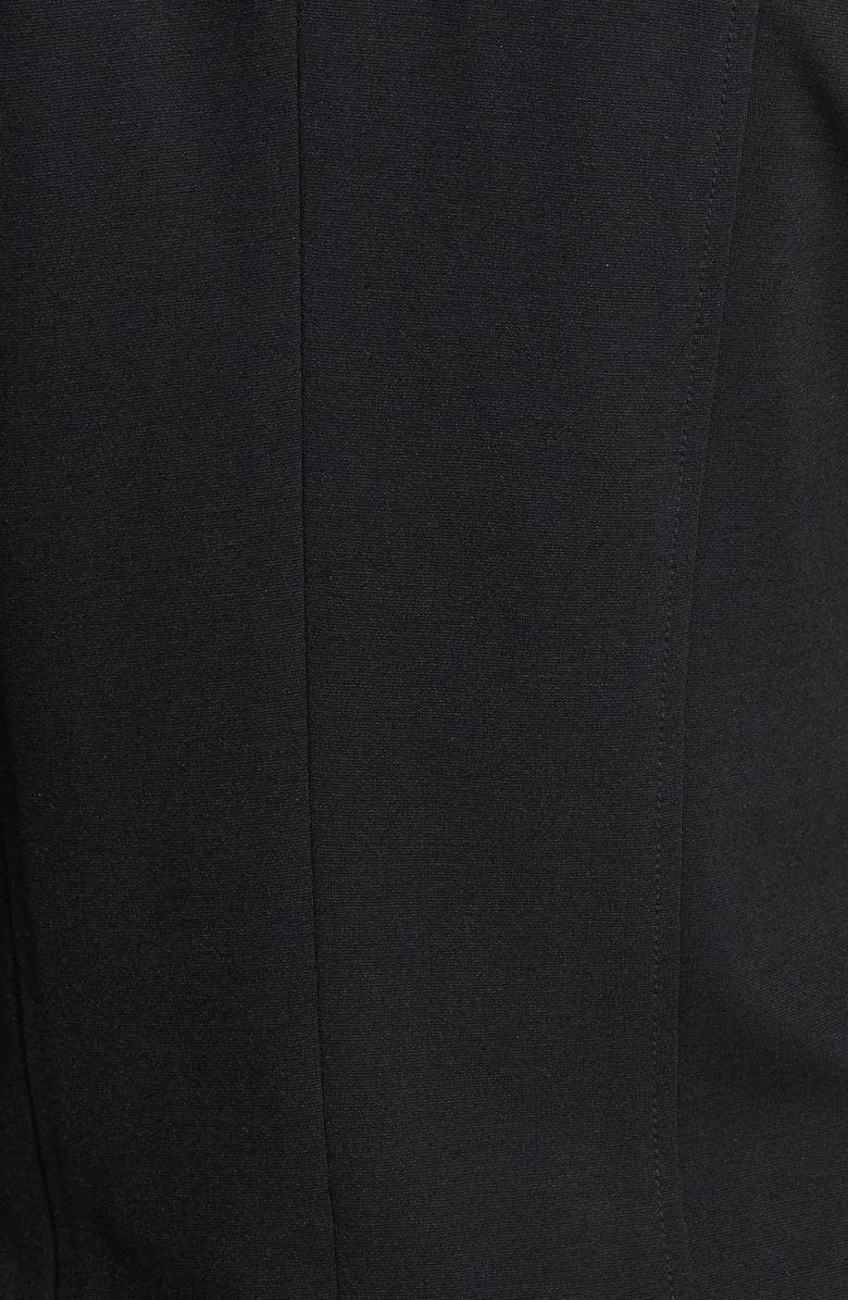 KUT from the Kloth 'Lincoln' Faux Leather Drape Front Jacket, Alternate, color, 