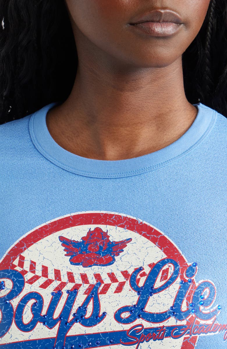 BOYS LIE Sporting Blues Graphic Baby T-Shirt, Alternate, color, Blue