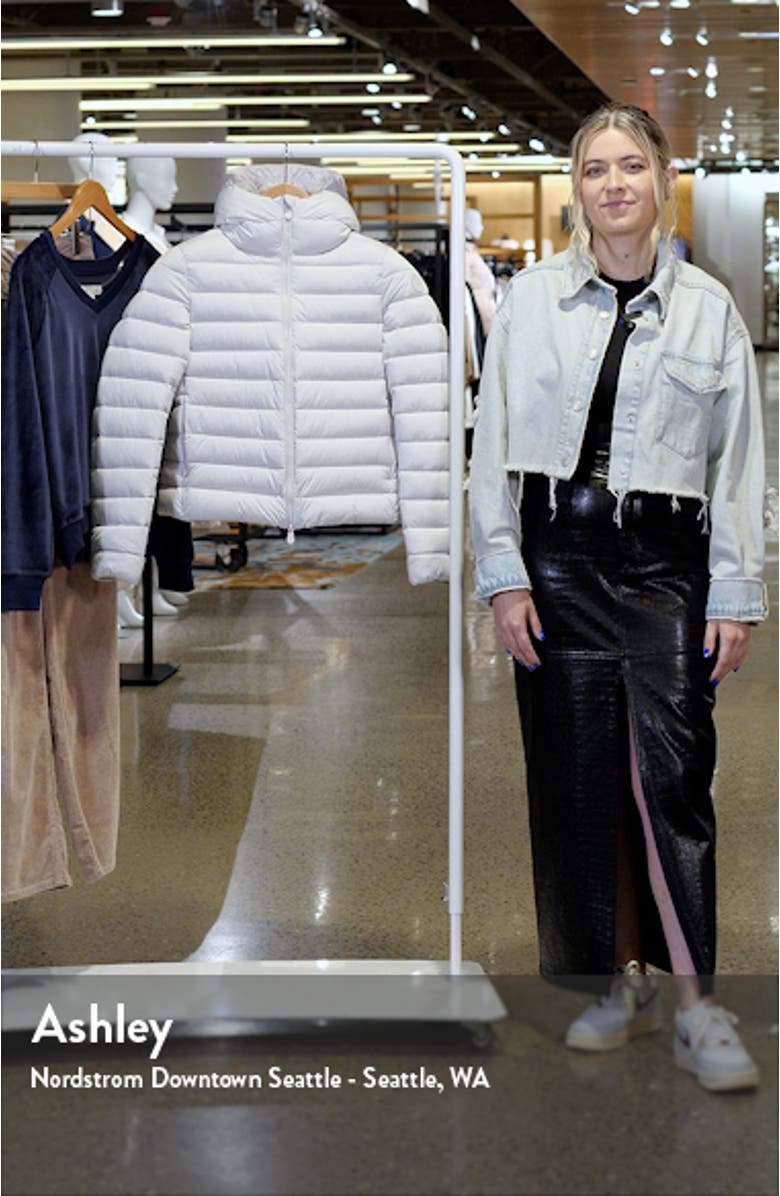 Sweet Quilted Hooded Puffer Jacket, sales video thumbnail