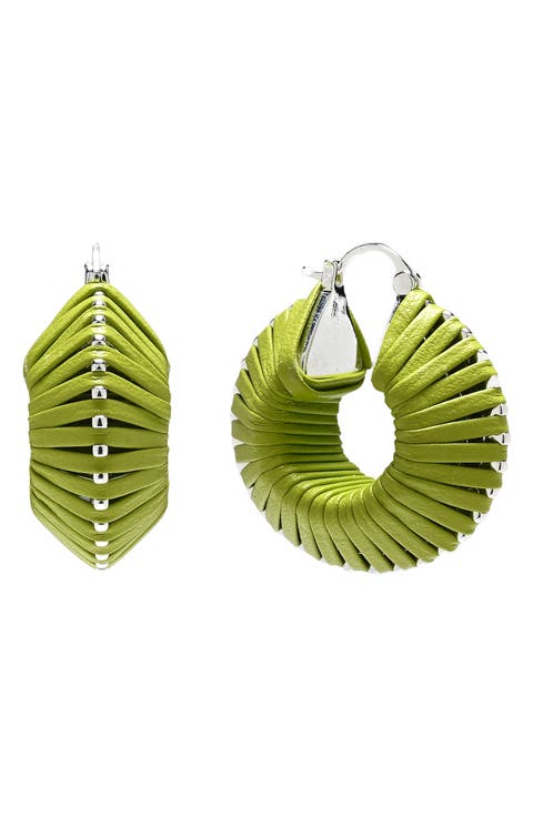 Alice Statement Hoop Earrings