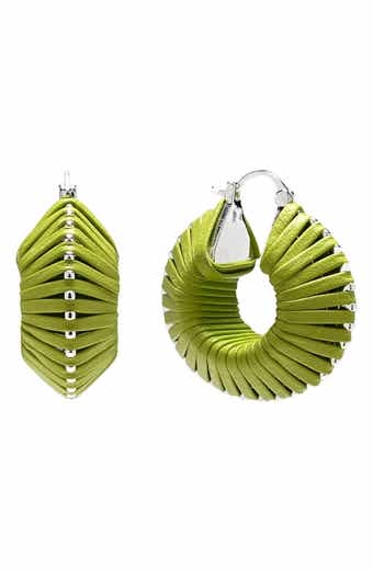 EYE CANDY LOS ANGELES Alice Statement Hoop Earrings