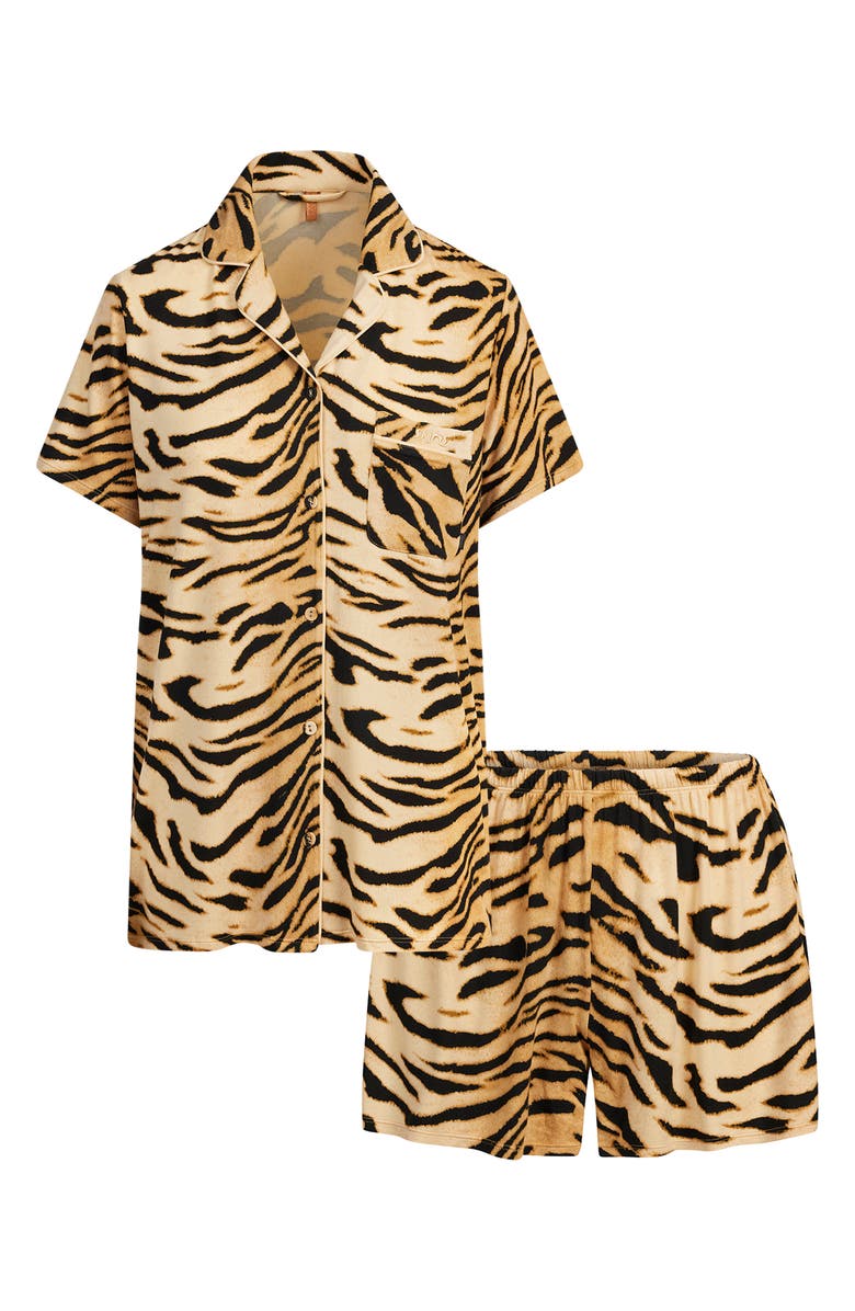 SKIMS Sleep Shortie Pajamas, Alternate, color,