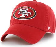 '47 Men's '47 Scarlet San Francisco 49ers Franchise Logo Fitted Hat