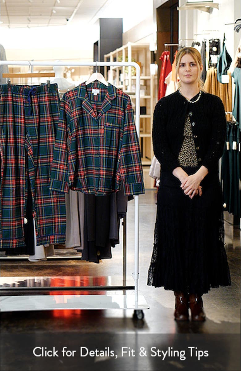 Kensington Tartan Cotton Twill Pajamas, sales video thumbnail