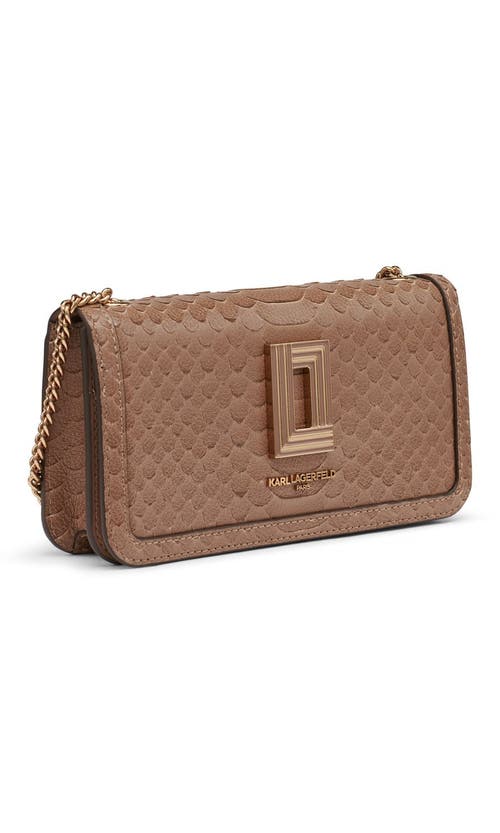 Karl Lagerfeld Paris Kosette Shoulder In Brown