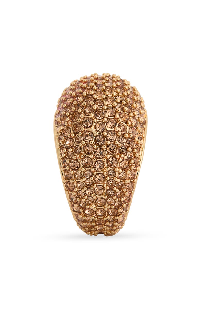Kurt Geiger London Pavé Dome Cocktail Ring, Alternate, color, Gold