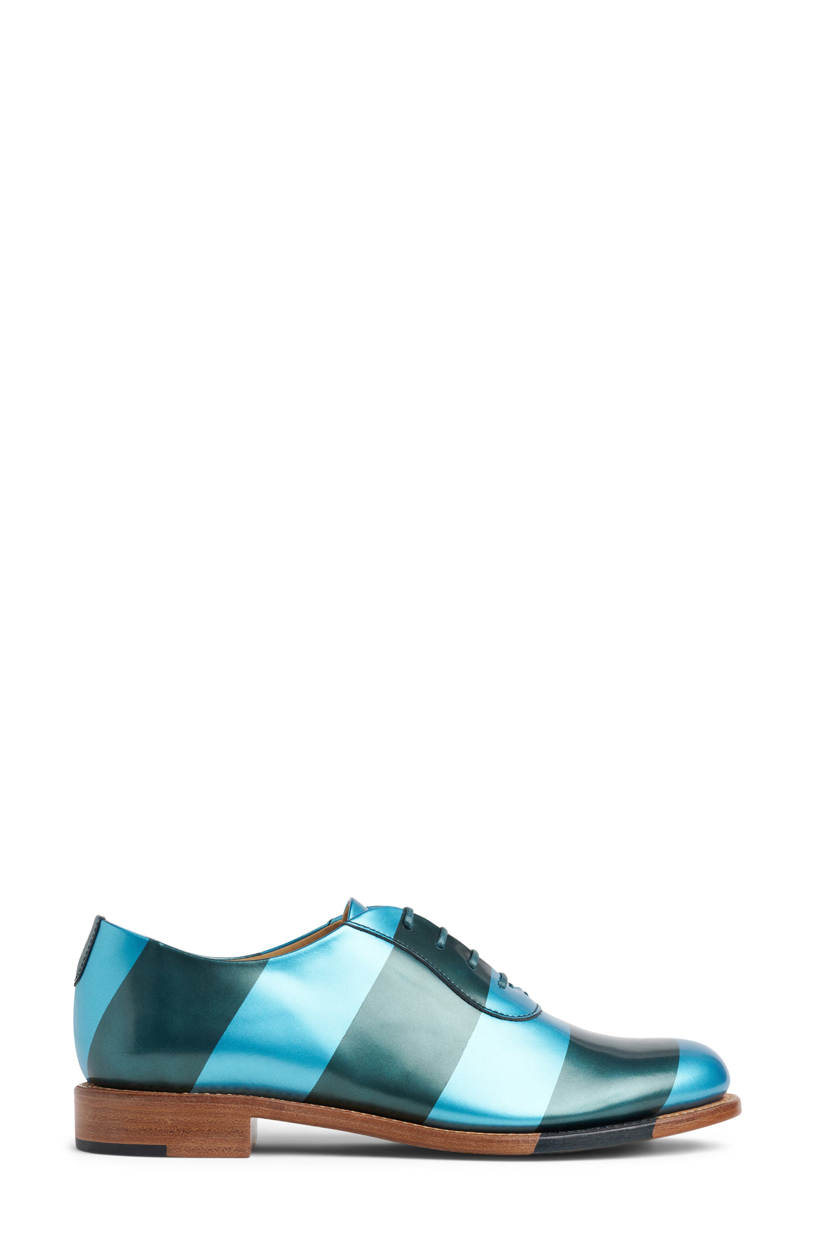 THE OFFICE OF US Mr. Smith Oxford, Alternate, color, Teal Metallic