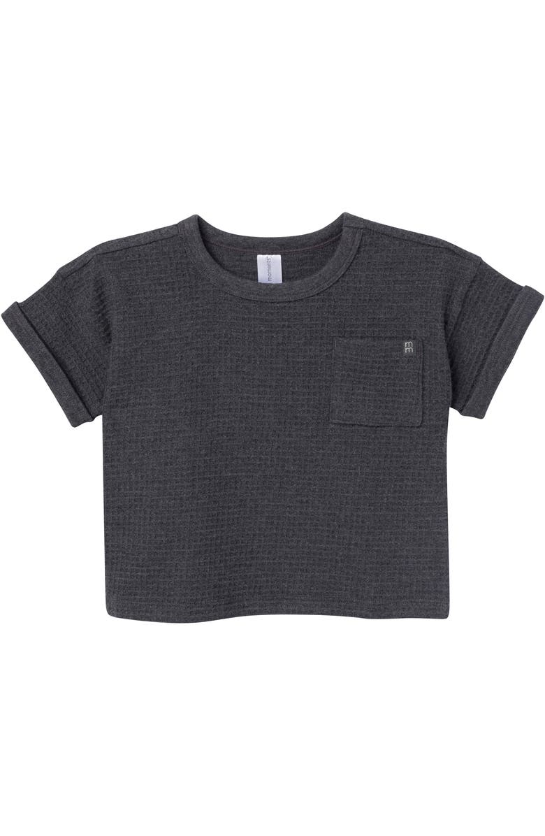 Modern Moments<sup>™</sup> by Gerber Shirt & Pant Set, Alternate, color, Charcoal Heather