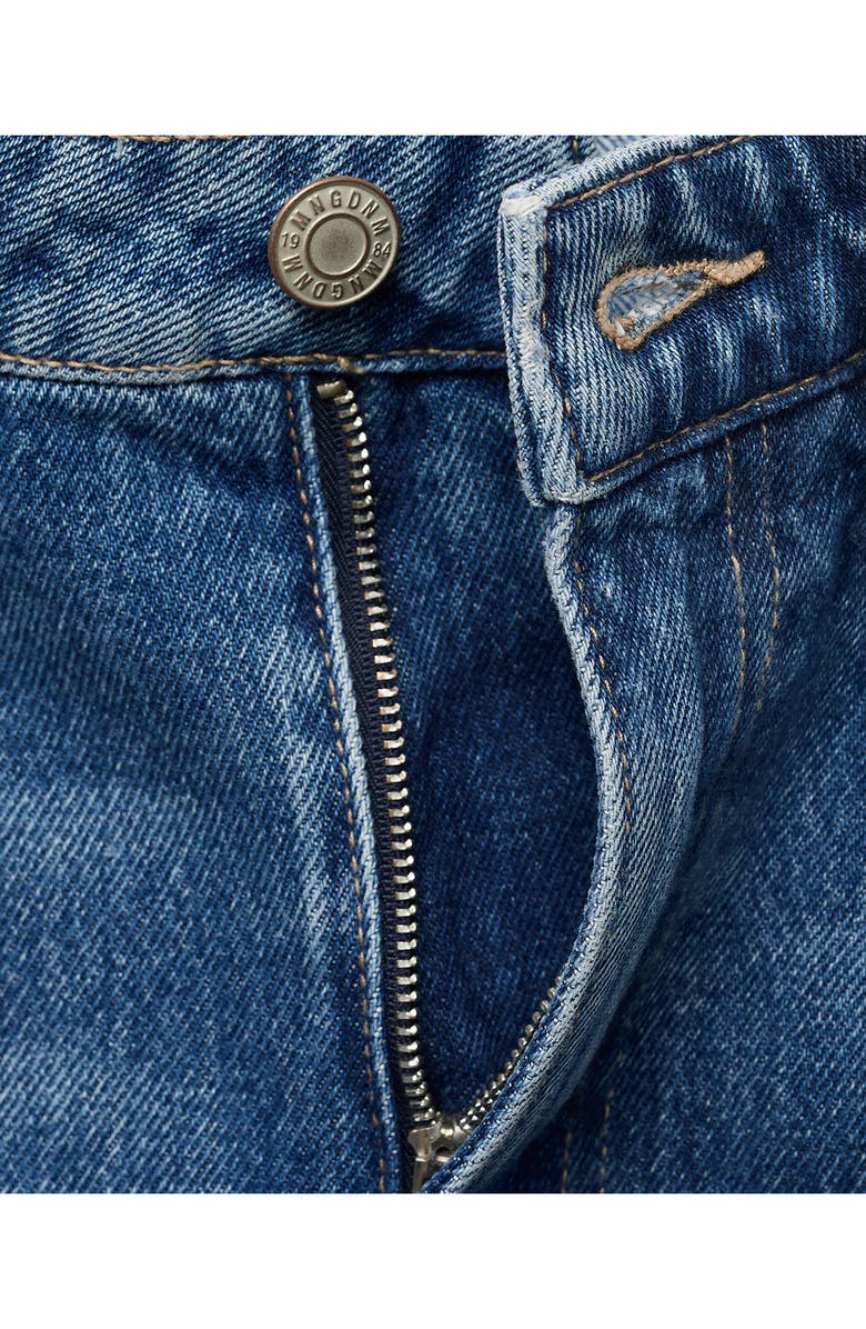 MANGO High Waist Balloon Jeans, Alternate, color, Dark Blue