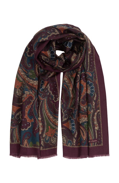 Lauren Ralplh Lauren Paisley Oversized Oblong In Multi