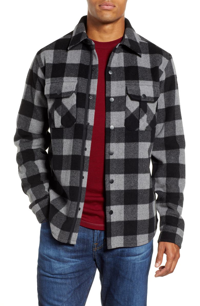 Smartwool Anchor Line Flannel Shirt Jacket, Main, color,