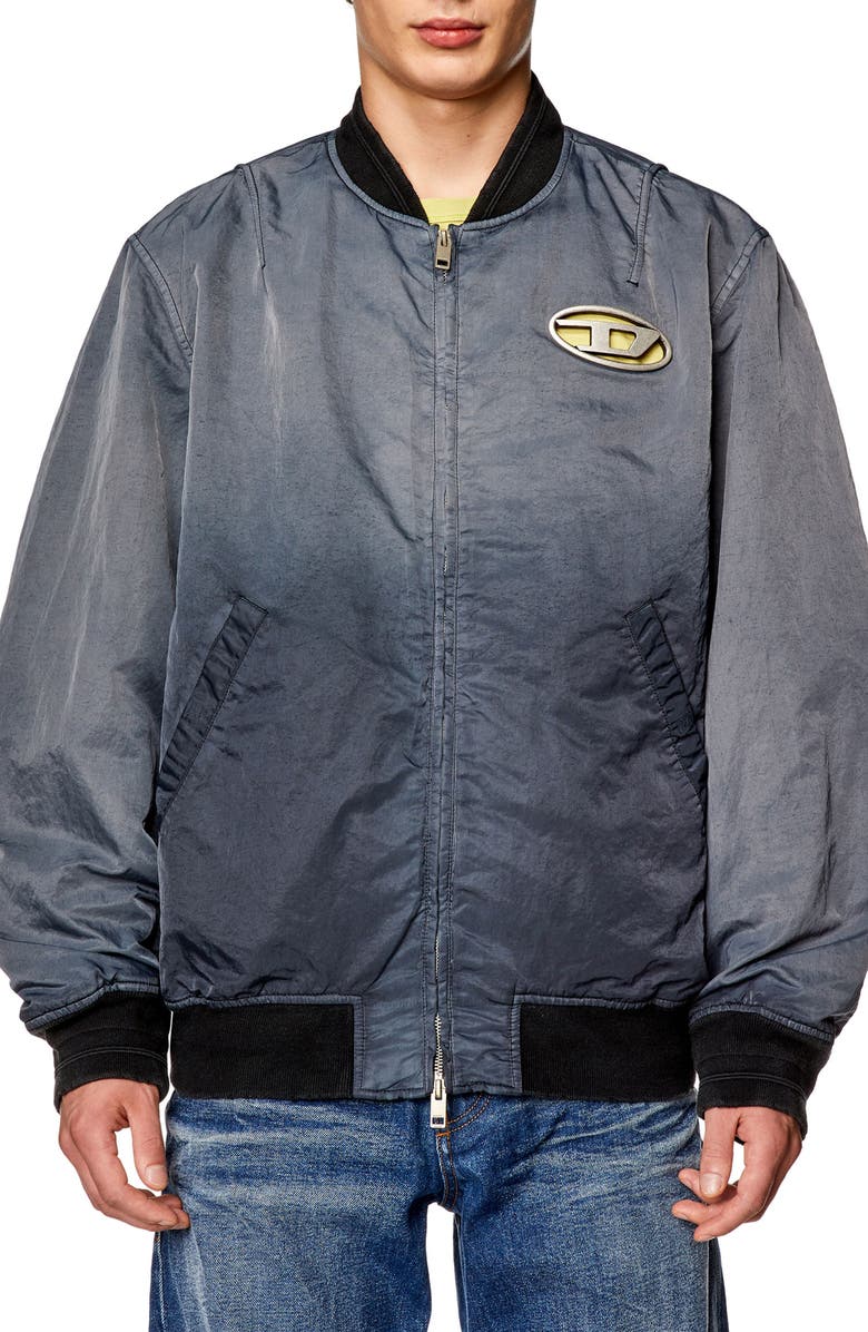 DIESEL<sup>®</sup> J-Kepes Distressed Bomber Jacket, Main, color, 