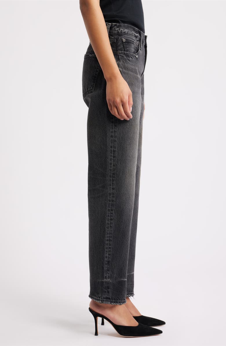 MOUSSY VINTAGE Haverhill Straight Leg Jeans, Alternate, color, Black