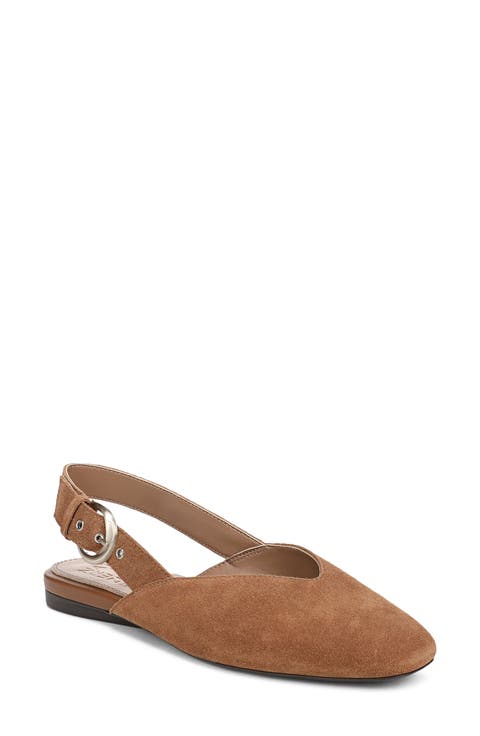 Crystal Slingback Flat (Women)