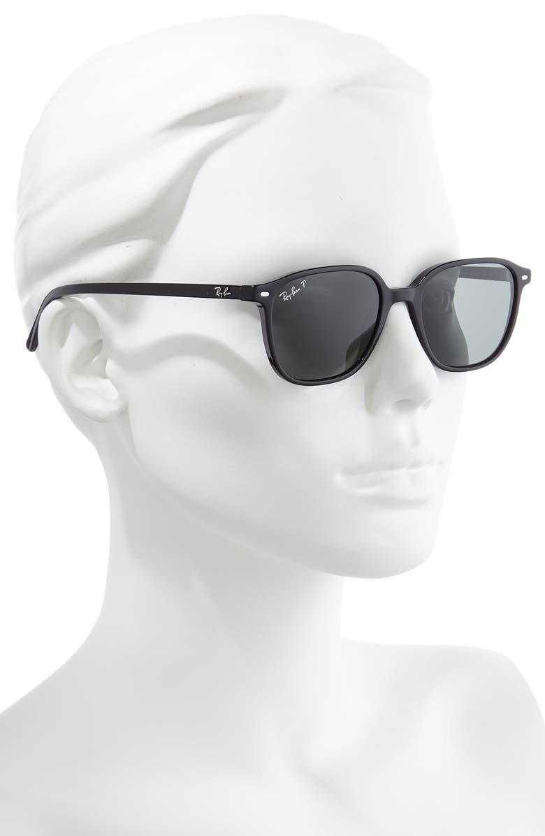 Ray-Ban 51m Square Polarized Sunglasses, Alternate, color, 