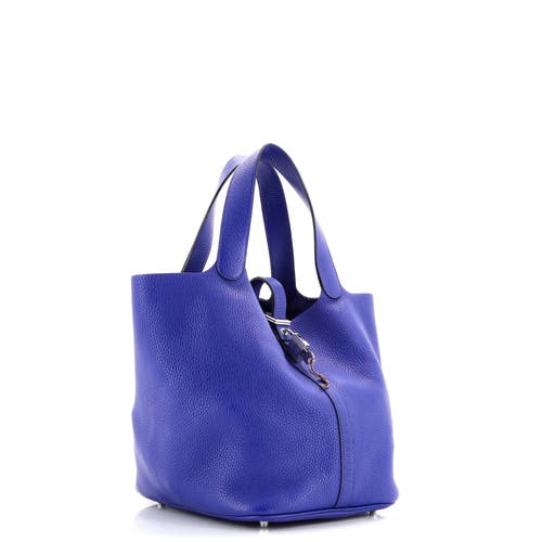 Pre-owned Hermes  Hermes Picotin Lock Bag Clemence Gm